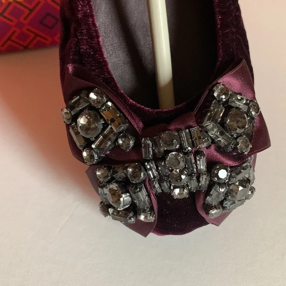 Tory Burch velvet flats
